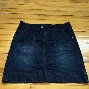 🎉4/30$🎉 RW&CO. Dark Blue Denim Mini Skirt